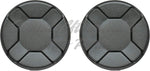 FOG LAMP COVER FR LH ROUND TEXTURED BLACK — photo 2
