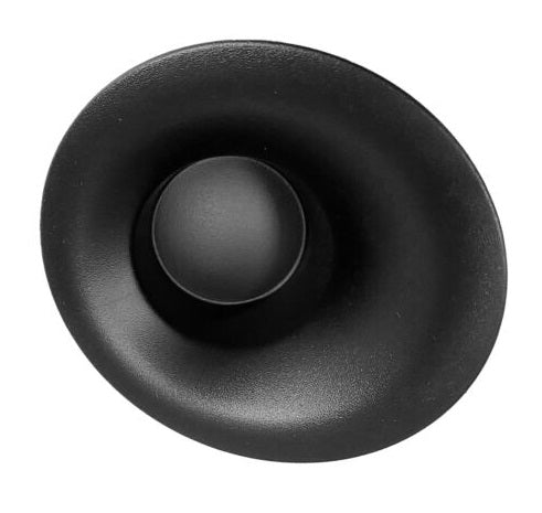 FOG LAMP COVER FR LH TEXTURED BLACK FOR ROUND FOG HOLE