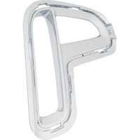 FOG LAMP BEZEL FR LH CHROME W/O INSERT PIECE FOR USE W/ OR W/O FOGS