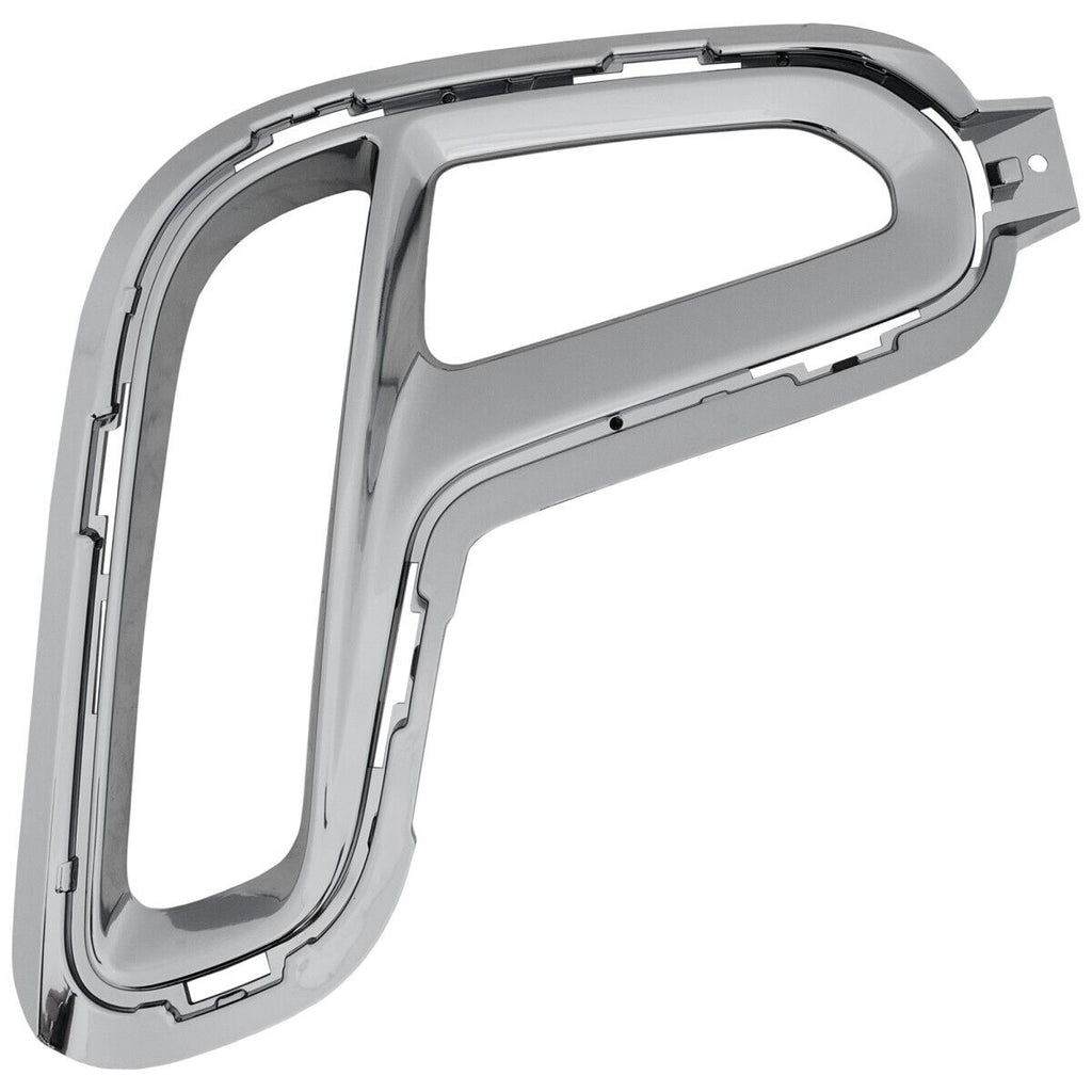 FOG LAMP BEZEL FR LH SATIN NICKEL W/O INSERT PIECE FOR W/ OR W/O FOGS
