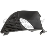 FOG LAMP BEZEL FR RH W/ADAPTIVE CRUISE CTRL MATT-BLACK — photo 3