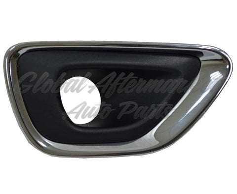 FOG LAMP BEZEL FR RH BLACK W/CHROME MOULDING LTD/LAREDO/OVERLAND