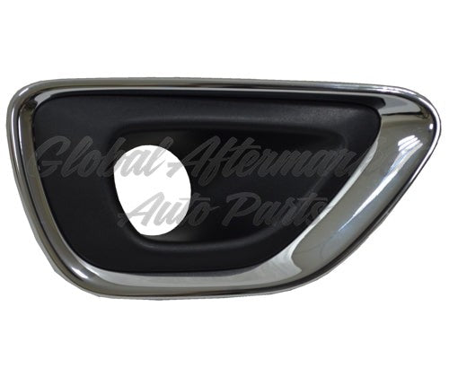 FOG LAMP BEZEL FR RH BLACK W/CHROME MOULDING LTD/LAREDO/OVERLAND