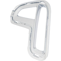 FOG LAMP BEZEL FR RH CHROME W/O INSERT PIECE FOR W/ OR W/O FOGS