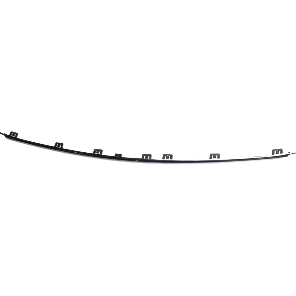 BUMPER MOLDING FR CENTER (3-PIECE FR APPLIQUE) SMOKE CHROME / FITS 17-21 S MODELS W/O APPEARANCE PKG