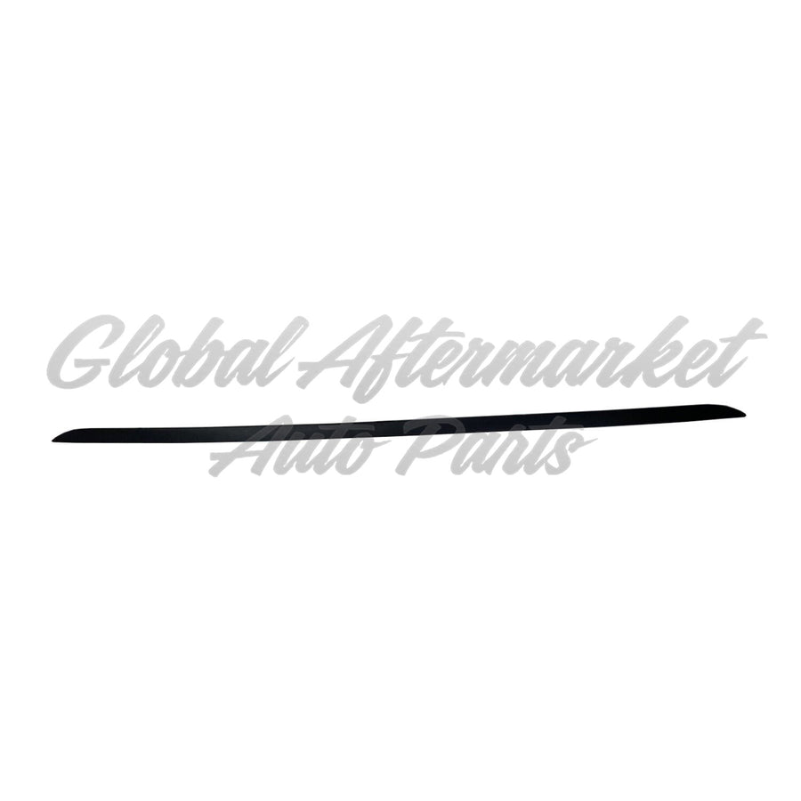 BUMPER MOLDING FR UPPER TEXTURED MATTE BLACK