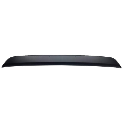 BUMPER MOLDING FR UPPER TEXTURED BLACK FINISH W/O SENSOR