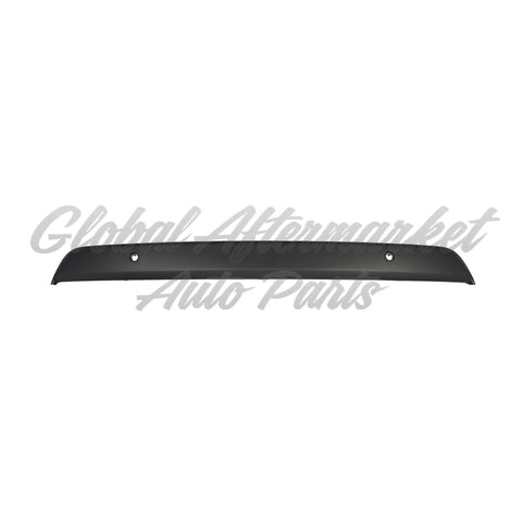 BUMPER MOLDING FR UPPER TEXTURED BLACK FINISH W/SENSOR