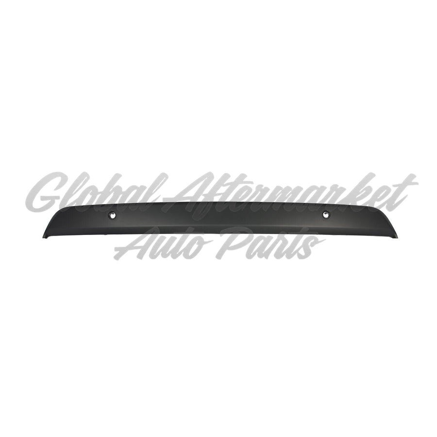 BUMPER MOLDING FR UPPER TEXTURED BLACK FINISH W/SENSOR