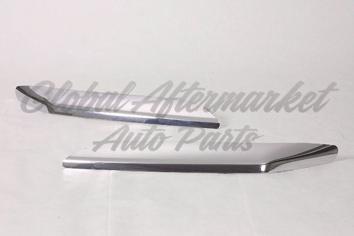 BUMPER MOULDING FR LH UPPER CHROME PLASTIC