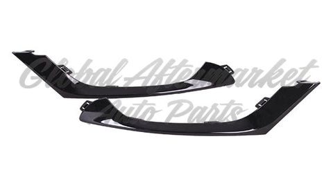 FOG LAMP TRIM FR LH GLOSS BLACK