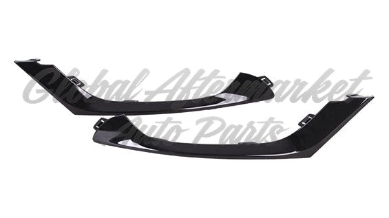 FOG LAMP TRIM FR LH GLOSS BLACK