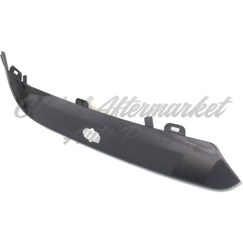 BUMPER STRIP FR RH W/H/LP WASH HOLE PRIMED BLACK 6.1L