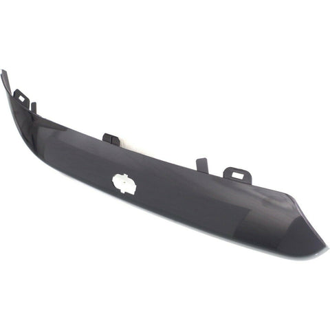 BUMPER STRIP FR RH W/H/LP WASH HOLE PRIMED BLACK 6.1L
