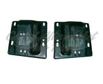 BUMPER BRACKET FR RH W/O TOW HOOKS BEAM TO FRAME STEEL — photo 1
