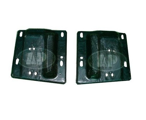 BUMPER BRACKET FR RH W/O TOW HOOKS BEAM TO FRAME STEEL