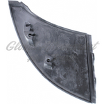 HEAD LAMP UPPER TRIM LH (FILLER PC) WHITE PRIMED FINISH — photo 5