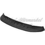 VALANCE FR BLACK W/CHROME FACE BAR W/AIR SUSPENSION — photo 1