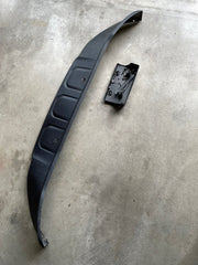 VALANCE FR LOWER MATTE DARK GRAY FOR USE WITHOUT WINCH