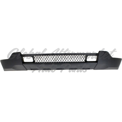 BUMPER LOWER FR BLACK W/O SPEED CONTROL W/O CHROME