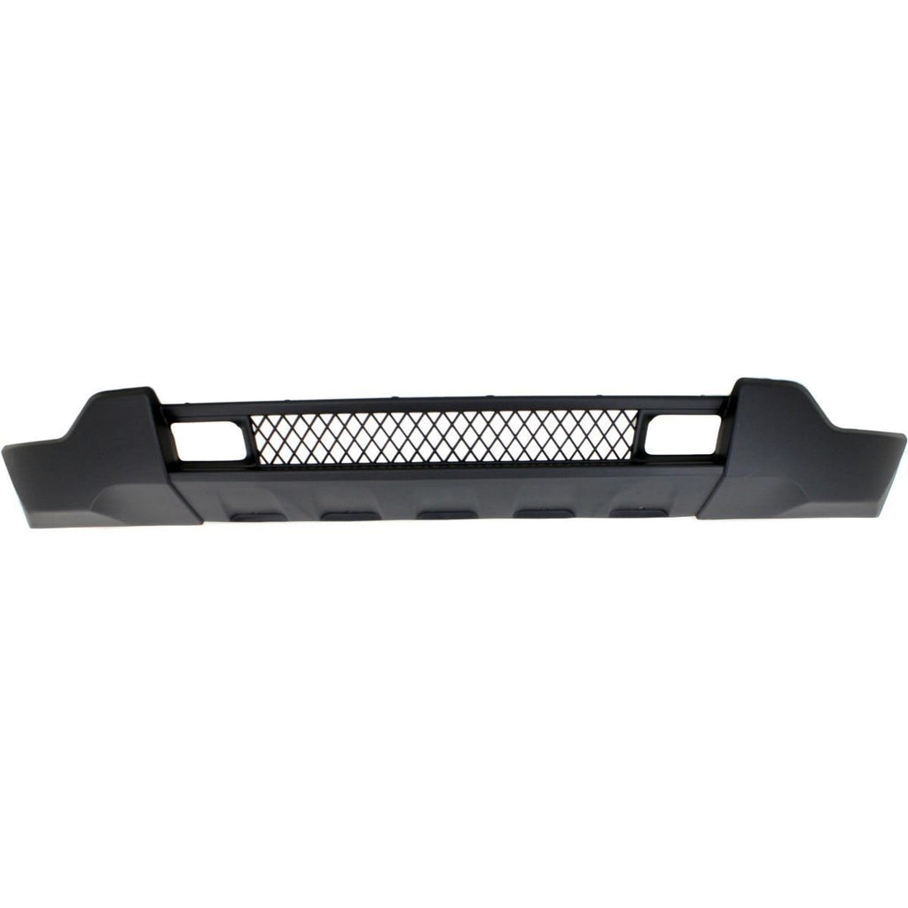 BUMPER LOWER FR BLACK W/O SPEED CONTROL W/O CHROME
