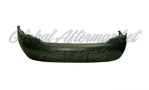 BUMPER RR PRIMED FOR USE W/O SPECIAL/ BASE MODELS(NARROW LICENSE POCKET WITH ONE CENTER LAMP HOLE)