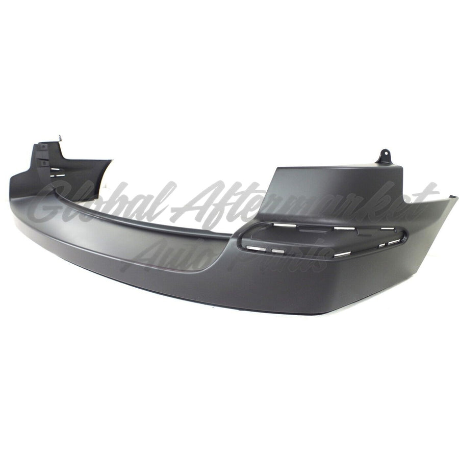 BUMPER RR UPPER PRIMED W/END HOLE FOR CHROME TRIM LTD/TOURING CAPA