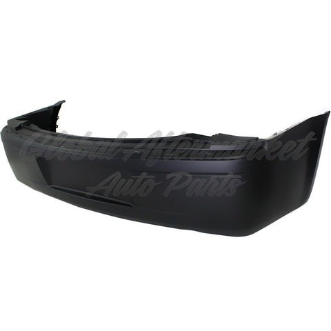 BUMPER RR PRIMED W/O SENSOR HOLE W/DUAL EXHAUST W/MOLDING HO