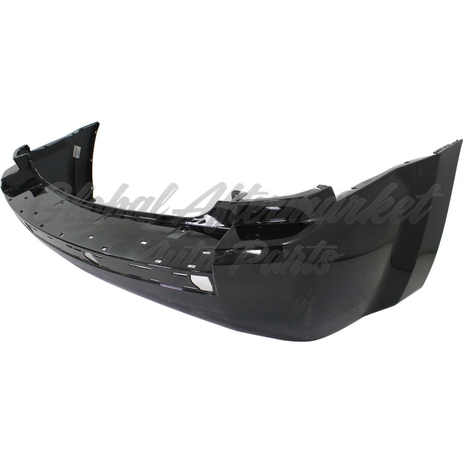 BUMPER RR PRIMED W/MOULDING W/SENSOR HOLE