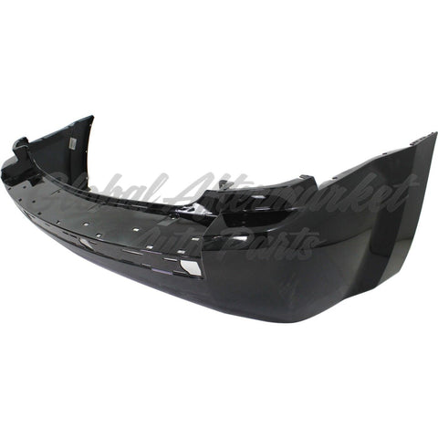 BUMPER RR PRIMED W/MOULDING W/SENSOR HOLE CAPA