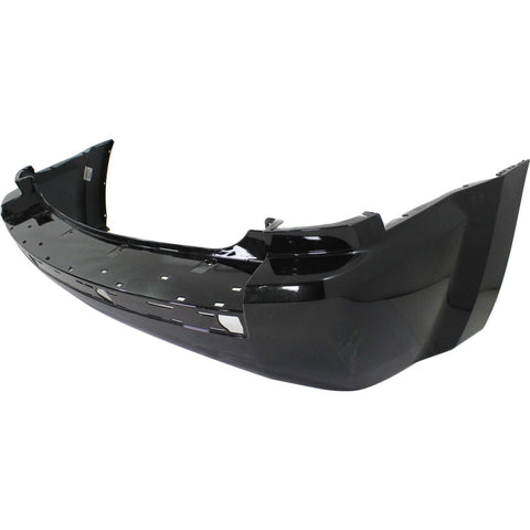 BUMPER RR PRIMED W/MOULDING W/SENSOR HOLE CAPA