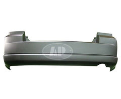 BUMPER RR PRIMED W/EXHAUST CAPA