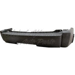 BUMPER RR MATTE-BLACK W/TRAILER HITCH HOLE — photo 1