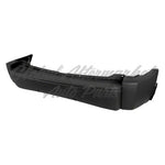 BUMPER RR MATTE-BLACK W/O TRAILER HITCH HOLE W/O SENSOR HOLE — photo 1