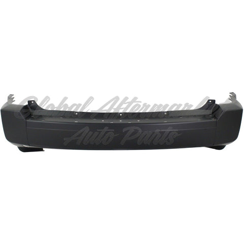 BUMPER RR PRIMED W/TOW W/O CHROME STYLE