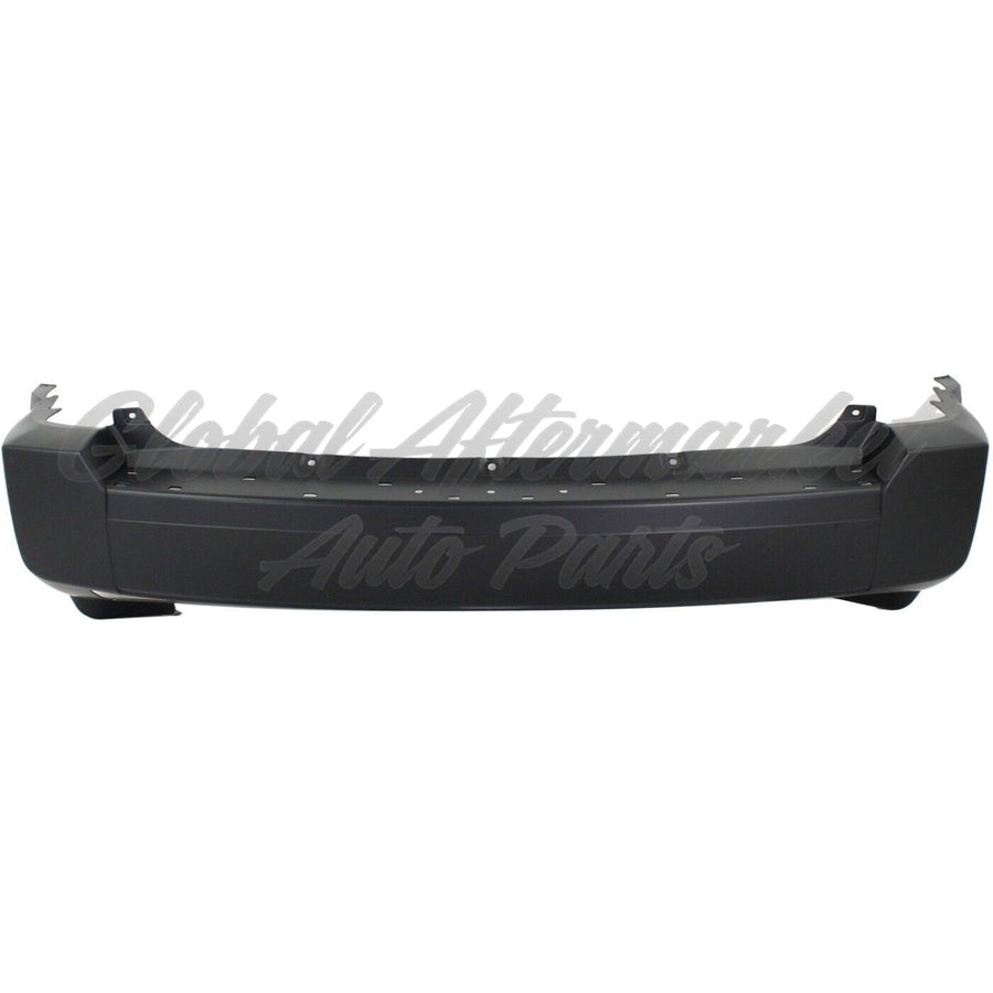 BUMPER RR PRIMED W/TOW W/O CHROME STYLE