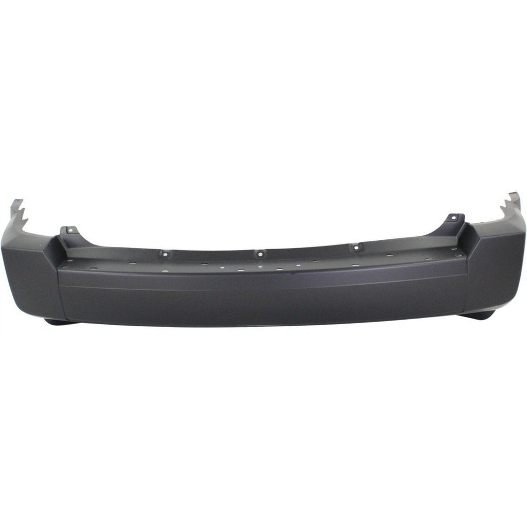 BUMPER RR PRIMED W/O TOW/CHROME STYLE