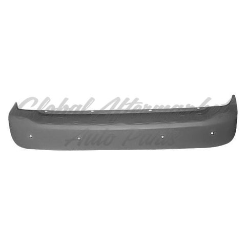 BUMPER RR PRIMED W/PARKING SENSOR W/O TRAILER HITCH