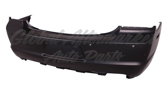 BUMPER RR PRIMED W/SENSOR HOLE