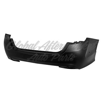 BUMPER RR PRIMED 4CYL W/SENSOR/ACTIVE PARK ASSIST