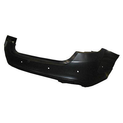 BUMPER RR PRIMED 6CYL W/SIX SENSOR/BLIND SPOT BRACKET CAPA