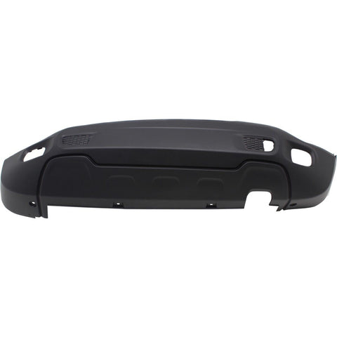 BUMPER RR 1PC STYLE W/O SENSOR/TRAILER HITCH HOLE W/RIGHT SIDE TOW HOOK HOLE