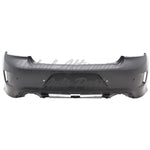 BUMPER RR PRIMED W/ 4 SENSORS/ SIDE VENT STYLE W/O BLIND SPOT BRACKETS FOR 20-23 W/O WIDE BODY — photo 1