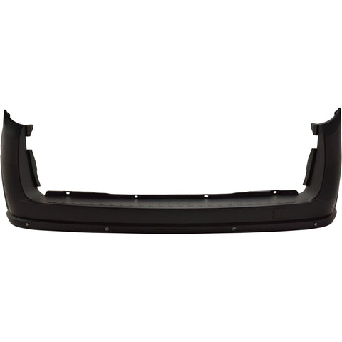 BUMPER RR TEXTURED W/SENSOR