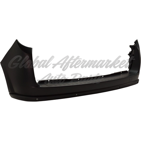 BUMPER RR PARTIAL PRIMED W/SENSOR