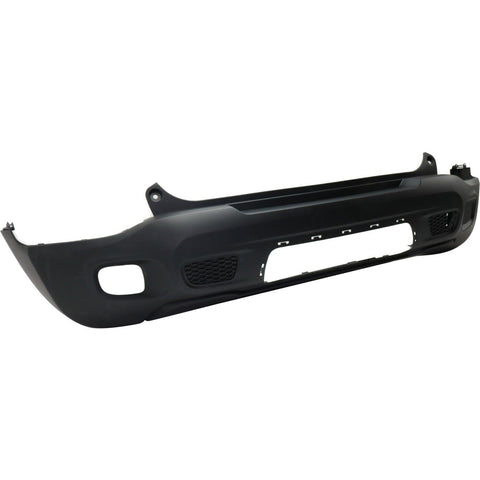 BUMPER RR 1PC STYLE W/TRAILER HITCH HOLE W/O SENSOR/TOW HOOK