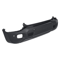 BUMPER RR 1PC STYLE W/O TRAILER HITCH HOLE W/SENSOR W/O TOW HOOK CAPA