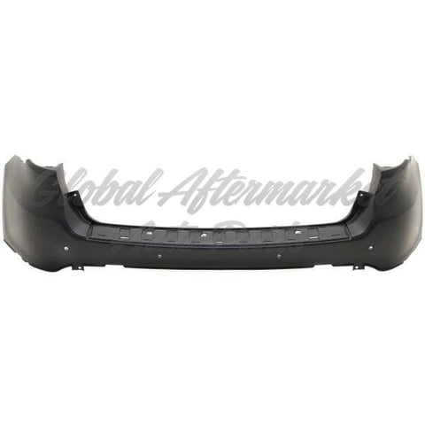 BUMPER RR PRIMED W/SENSOR W/O BLIND SPOT DETECTION BRACKETS