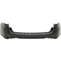 BUMPER RR PRIMED W/SENSOR W/O BLIND SPOT DETECTION BRACKETS