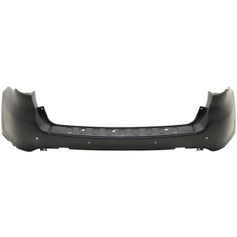 BUMPER RR PRIMED W/SENSOR W/O BLIND SPOT DETECTION BRACKETS CAPA